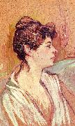 Portrait of Marcelle  Henri  Toulouse-Lautrec